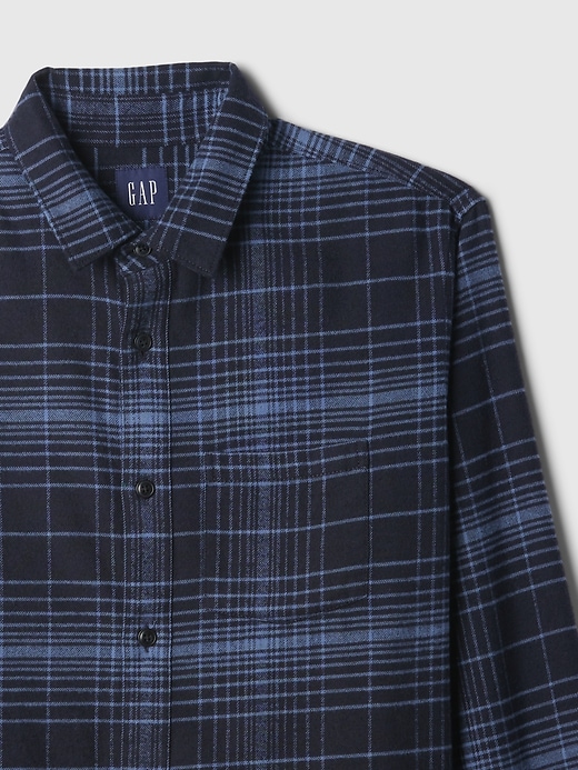 Image number 4 showing, Organic Cotton Flannel Shirt