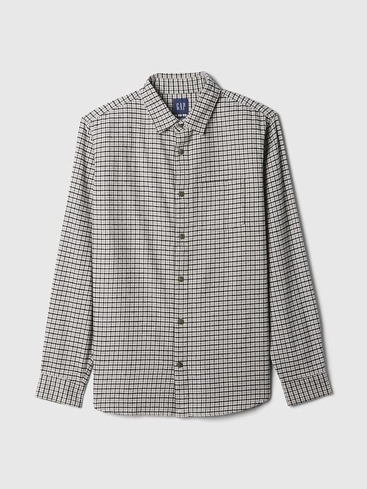 Image number 5 showing, Organic Cotton Flannel Shirt