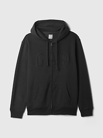 Gap black zip up hoodie online