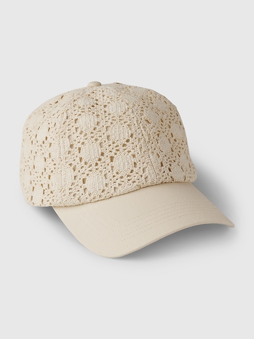 Image number 1 showing, Crochet Baseball Hat
