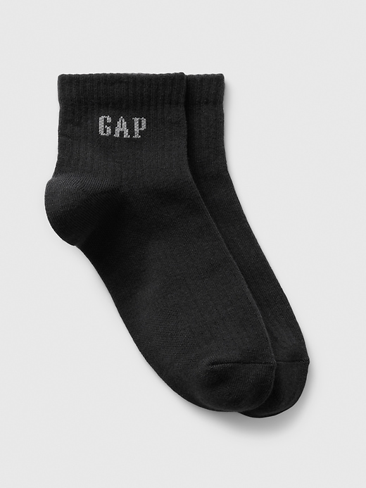 Image number 4 showing, Gap Logo Quarter Crew Socks