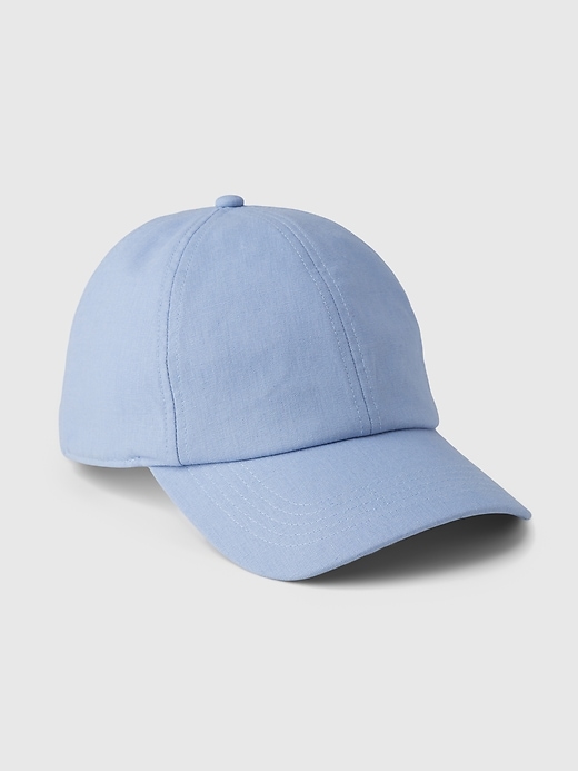 Image number 3 showing, Linen-Cotton Baseball Hat