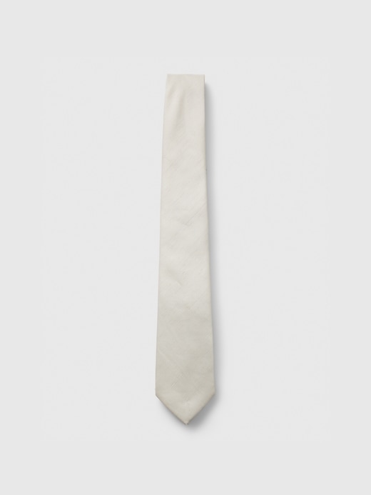 Image number 2 showing, Linen-Silk Tie
