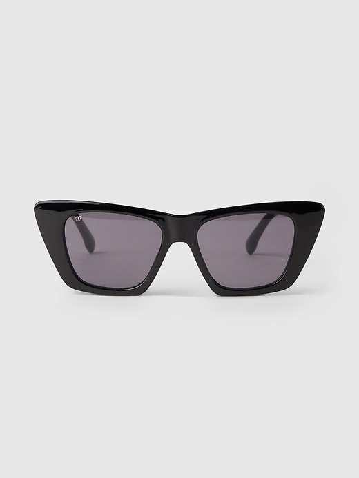 View large product image 1 of 1. Square Cat Eye Sunglasses