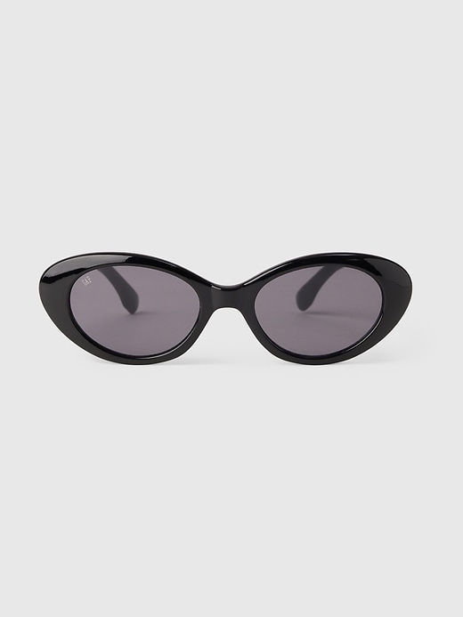 View large product image 1 of 1. Retro Oval Sunglasses