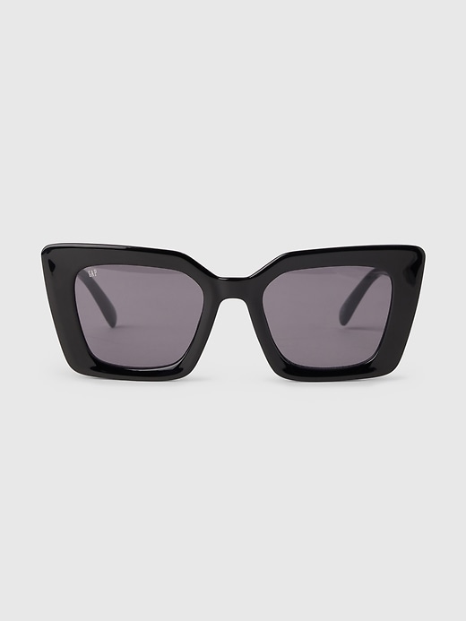 View large product image 1 of 1. Oversized Cat Eye Sunglasses