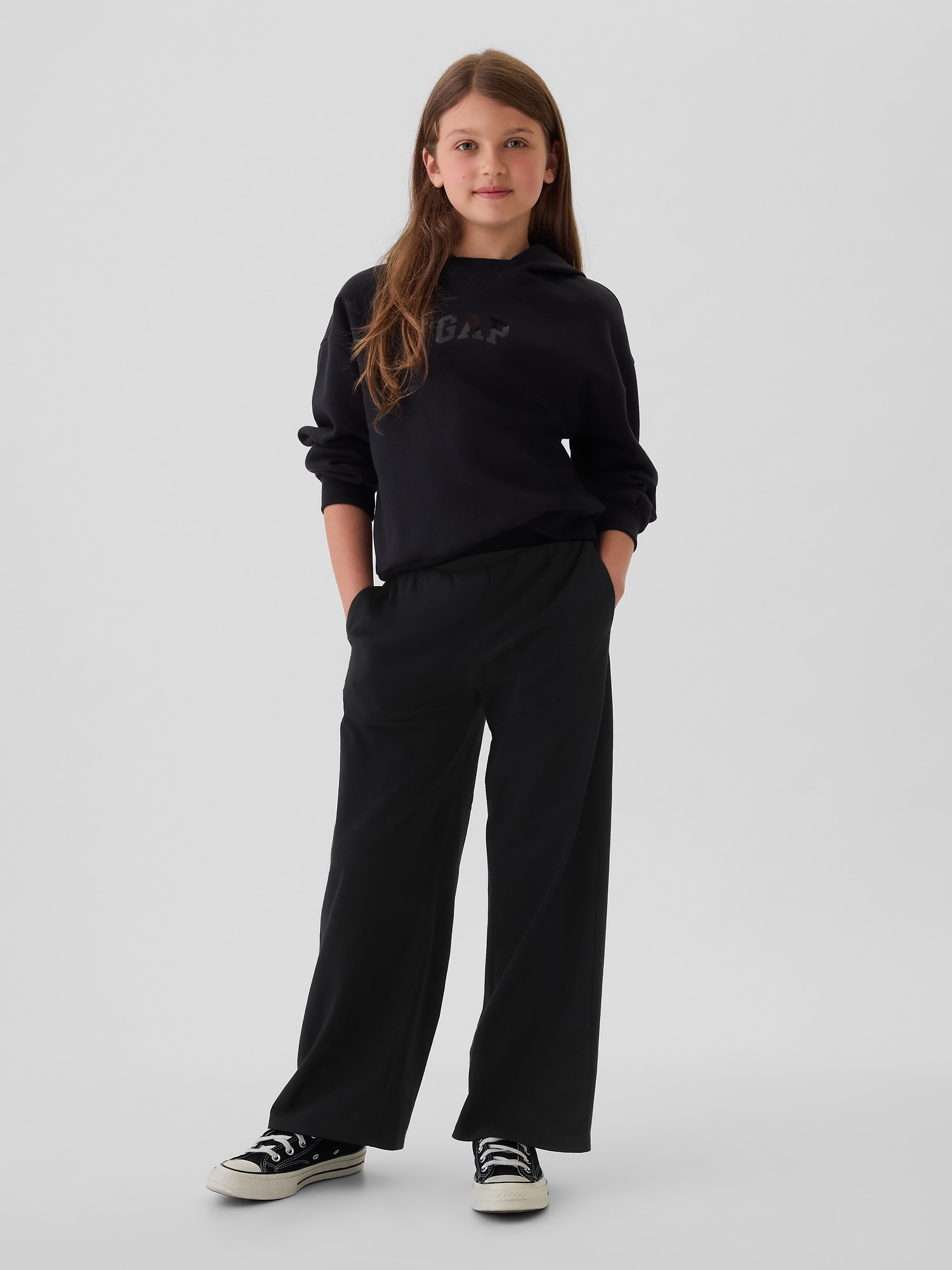 Kids Wide-Leg Sweatpants