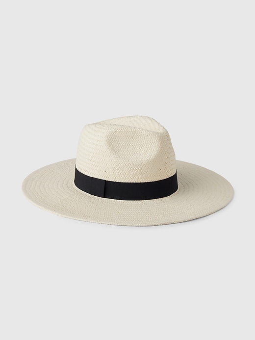 View large product image 1 of 1. Straw Panama Hat