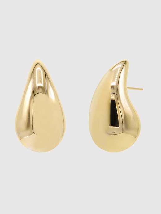 View large product image 1 of 1. Teardrop Chunky Earring