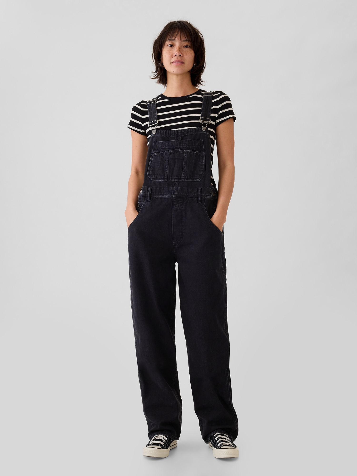 '90s Loose Overalls
