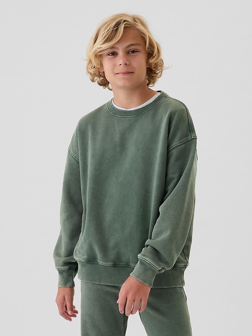Image number 10 showing, Kids Vintage Soft Washed Relaxed Sweatshirt