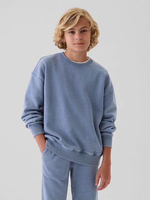 Image number 10 showing, Kids Vintage Soft Washed Relaxed Sweatshirt