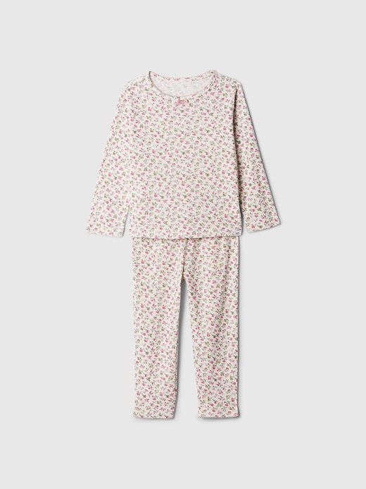 Image number 3 showing, babyGap Recycled Pointelle PJ Set