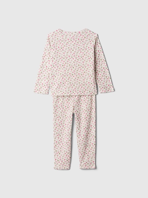 Image number 2 showing, babyGap Recycled Pointelle PJ Set