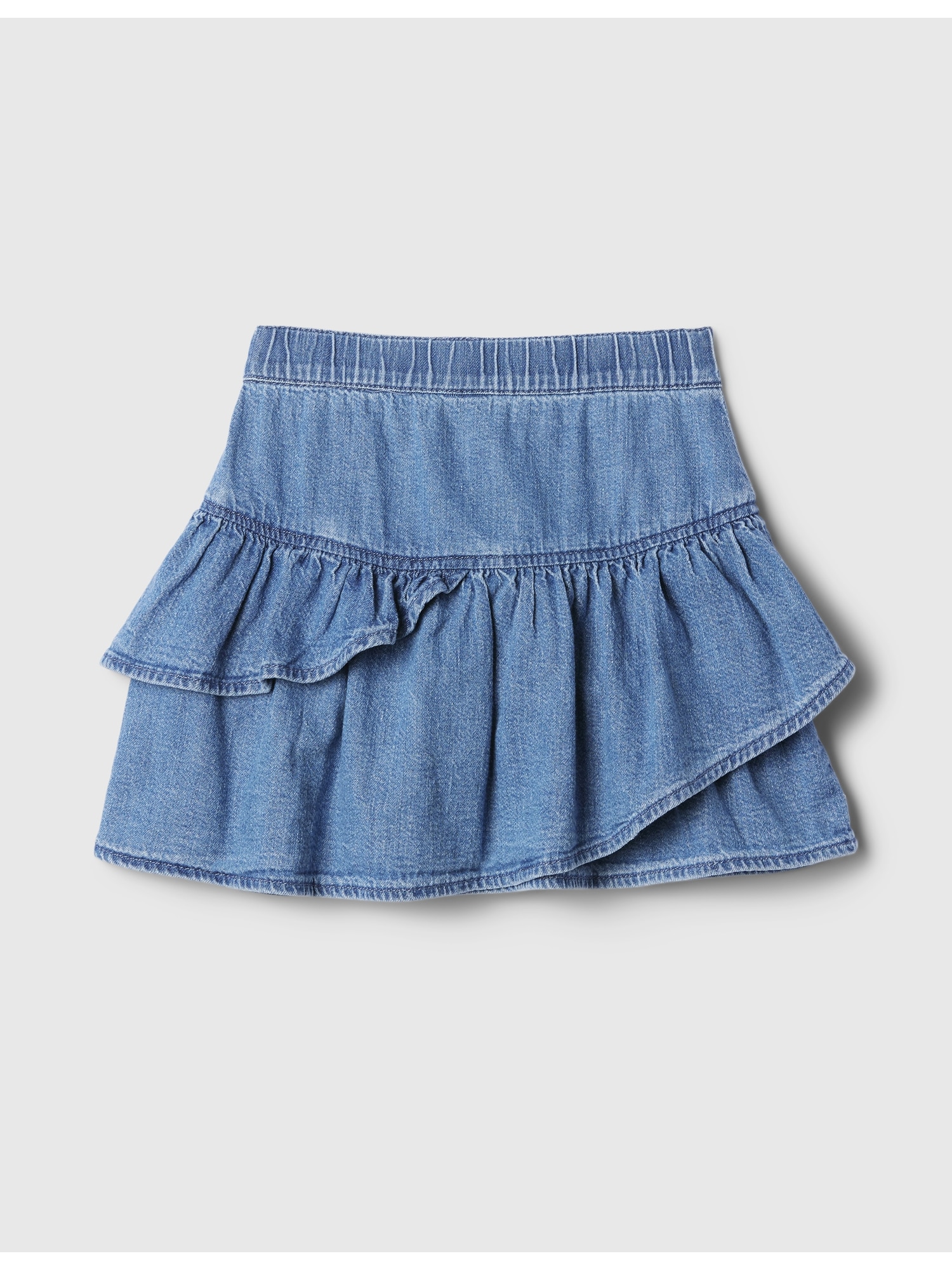 babyGap Denim Ruffle Skirt - Blue