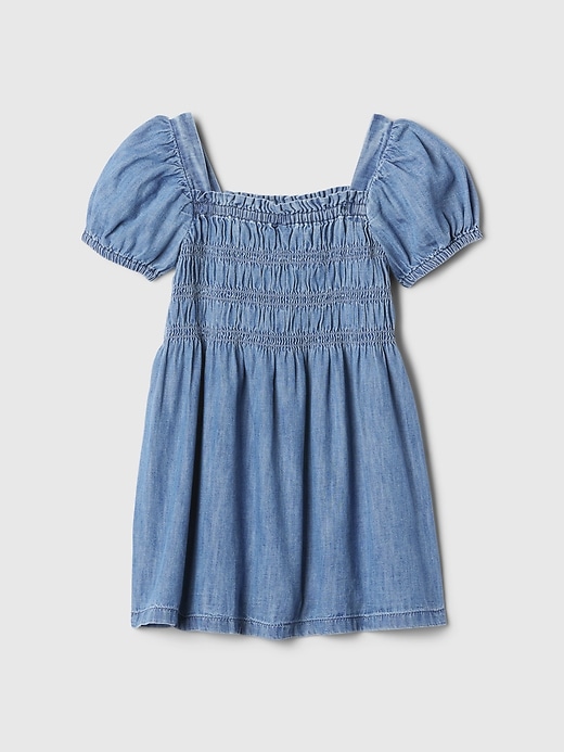 Image number 1 showing, babyGap Smocked Denim Dress