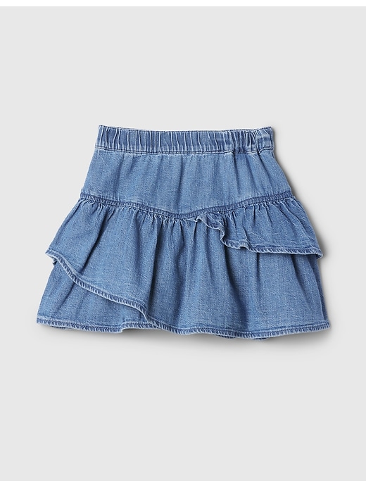 Image number 2 showing, babyGap Denim Ruffle Skirt