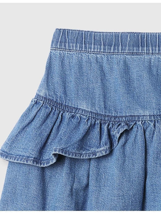 Image number 3 showing, babyGap Denim Ruffle Skirt