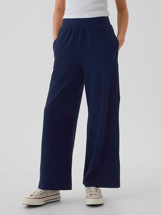 Image number 3 showing, Kids Wide-Leg Pull-On Pants