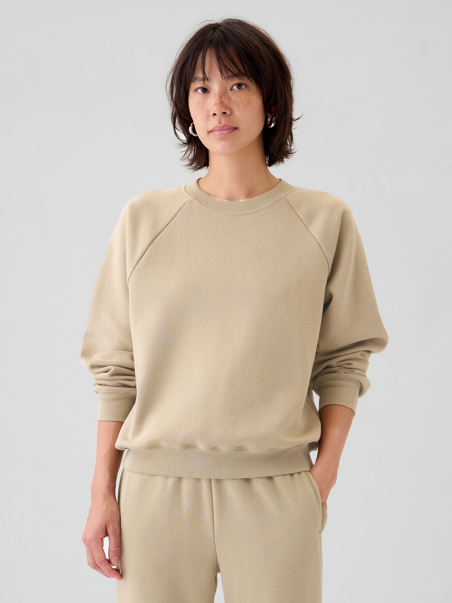 Vintage Soft Raglan Sweatshirt | Gap