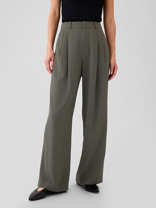 Image number 2 showing, 365 High Rise Pleated Trousers