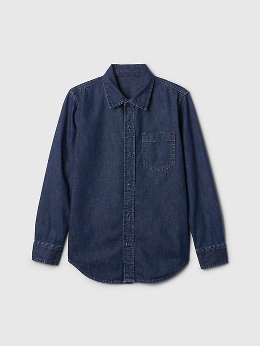 Image number 5 showing, Kids Denim Shirt