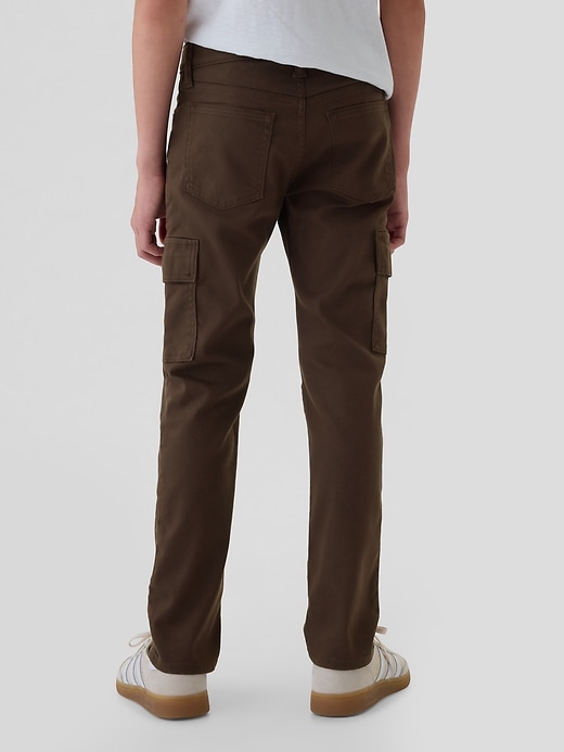 Image number 3 showing, Kids UltraSoft Slim Cargo Jeans