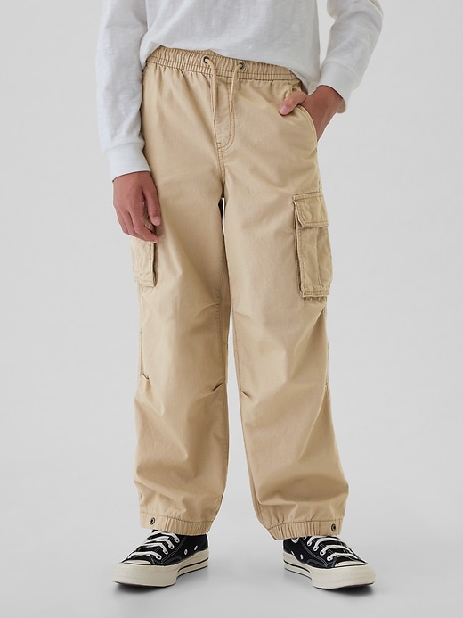 Image number 2 showing, Kids Poplin Cargo Pants