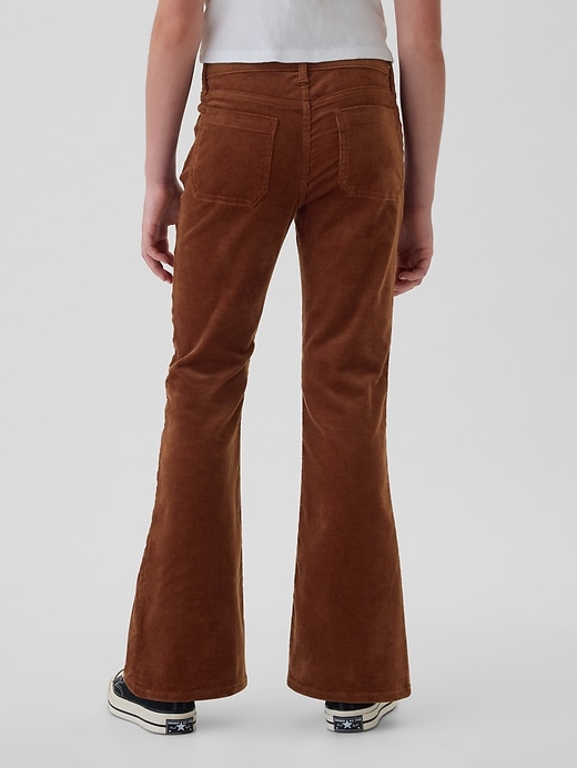 Image number 3 showing, Kids High Rise Corduroy '70s Flare Pants