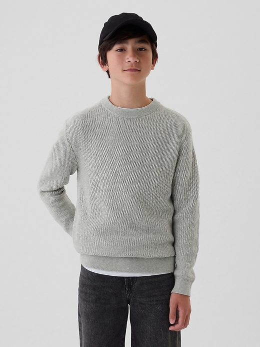 Image number 1 showing, Kids Textured Sweater