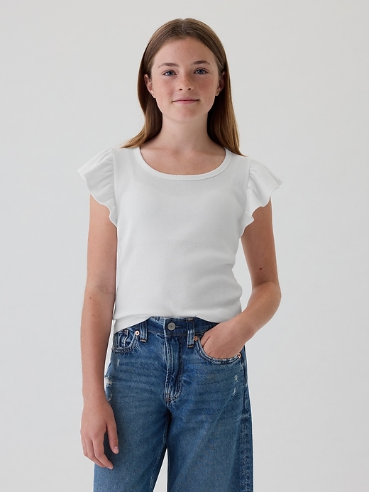 Image number 1 showing, Kids Rib Flutter T-Shirt