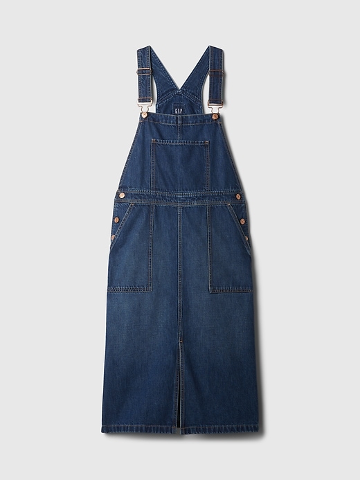 Image number 7 showing, Denim Midi Skirtall