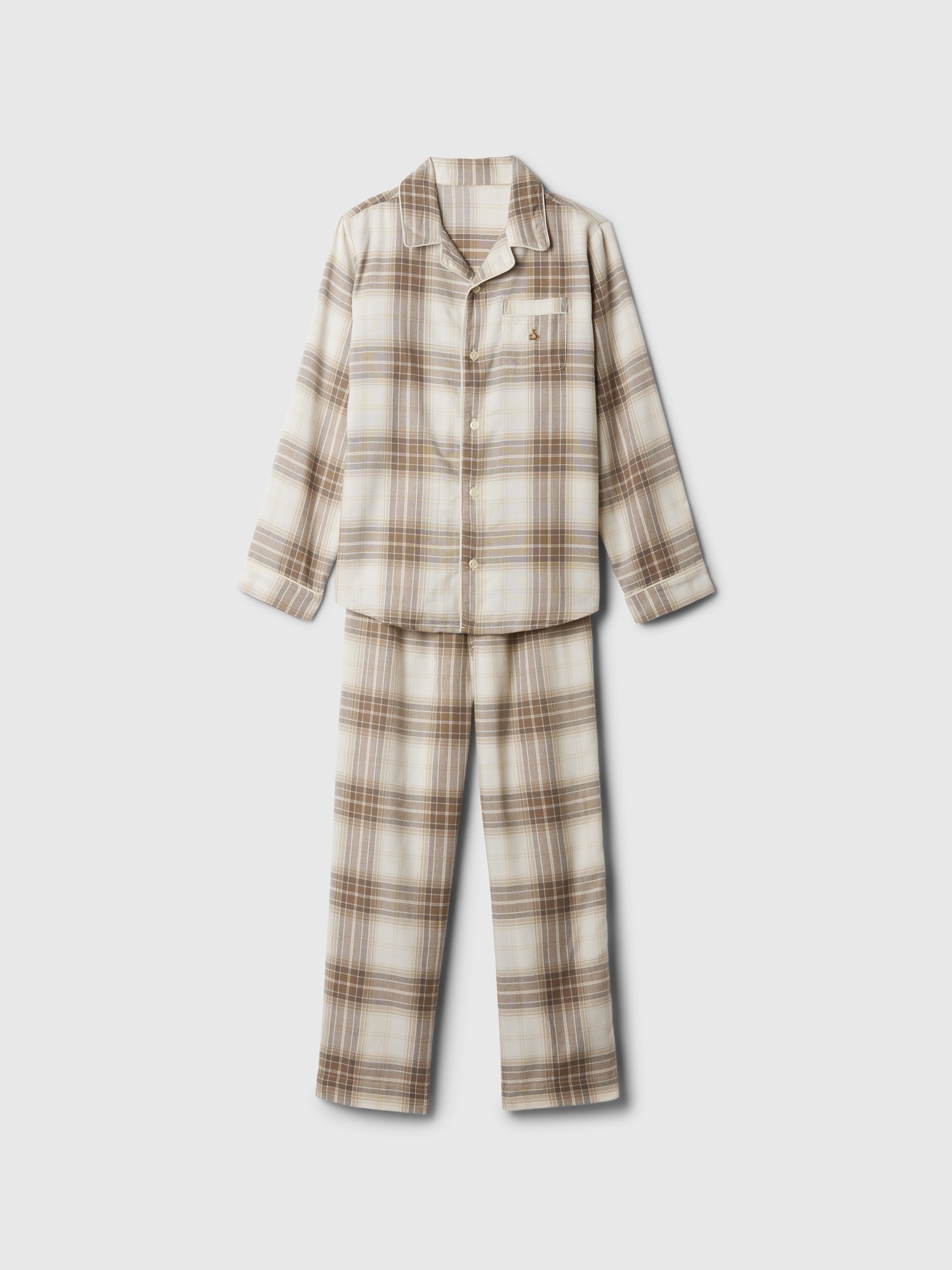 Kids Recycled Flannel PJ set