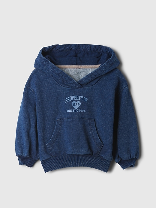 Image number 1 showing, babyGap Vintage Soft Logo Hoodie