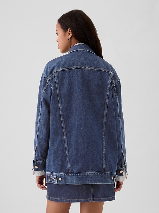 Image number 2 showing, Oversized Icon Denim Jacket