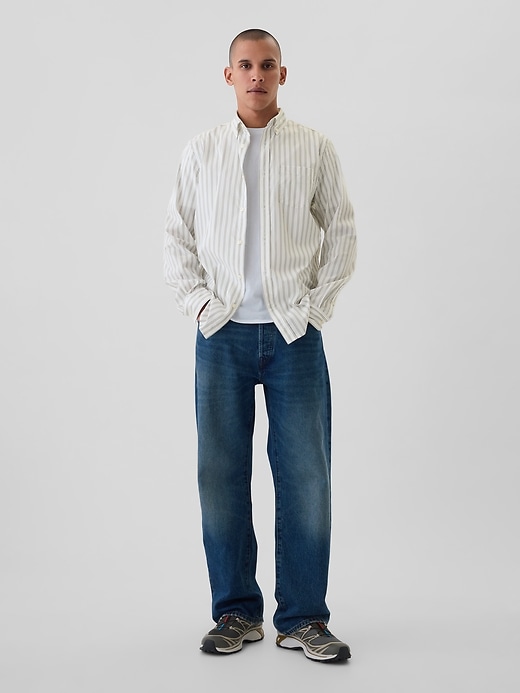 Image number 3 showing, All-Day Poplin Shirt in Standard Fit