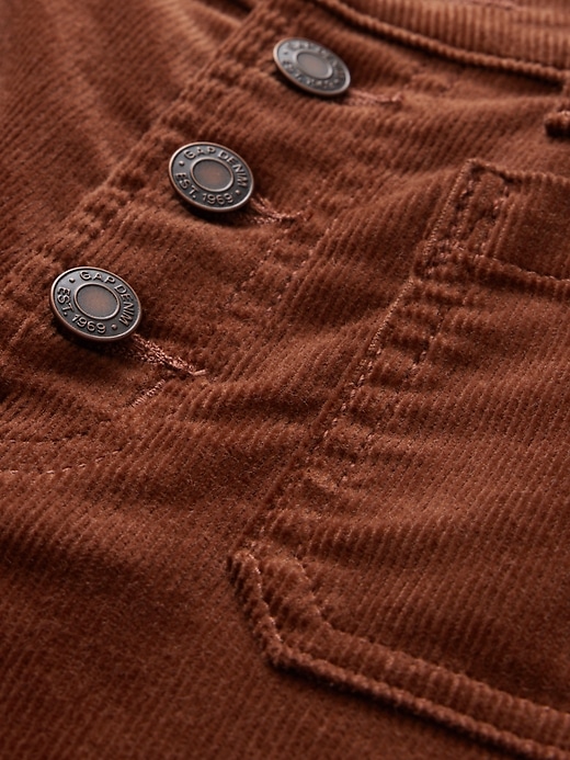 Image number 4 showing, Kids High Rise Corduroy '70s Flare Pants