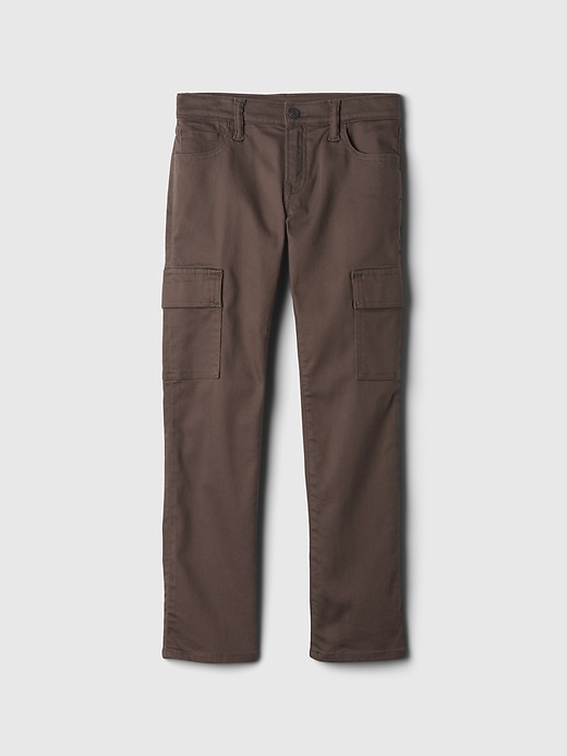 Image number 5 showing, Kids UltraSoft Slim Cargo Jeans