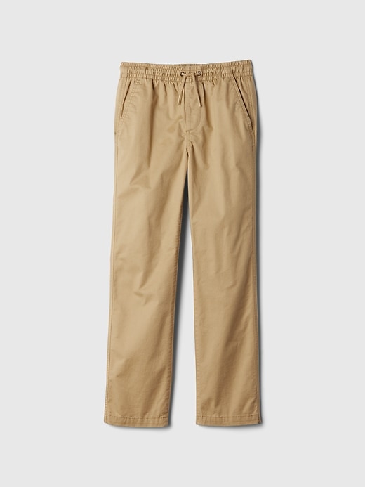 Image number 4 showing, Kids Pull-On Straight Khakis