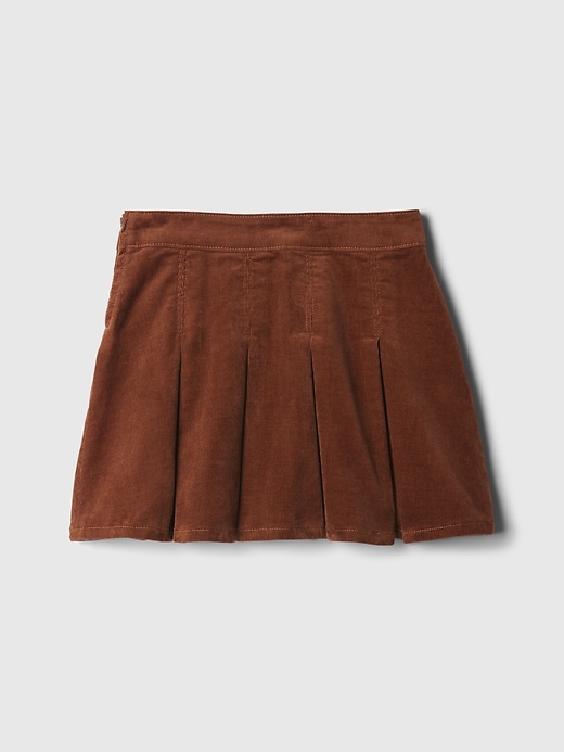 Image number 4 showing, Kids Corduroy Pleated Skirt