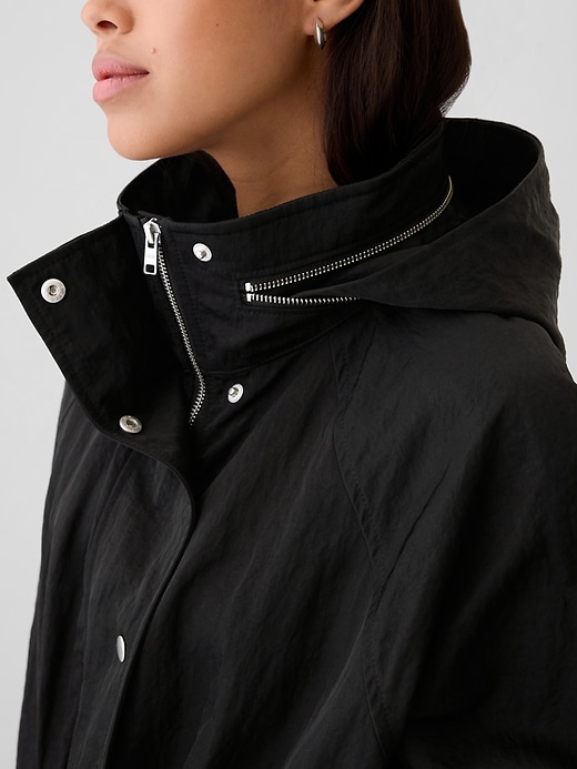 Image number 4 showing, Oversized Nylon Parka