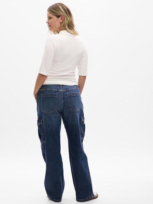 Image number 5 showing, Mid Rise ’90s Loose Cargo Jeans