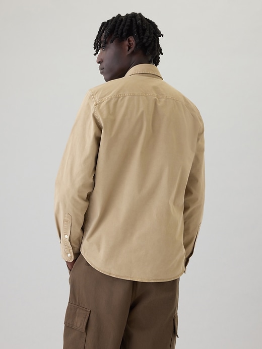 Image number 2 showing, Twill Utility Shirt