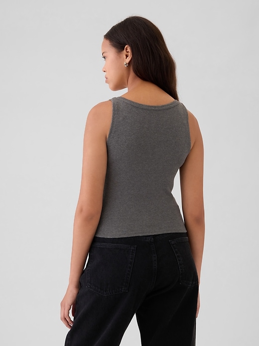 Image number 2 showing, Modern Cropped Tank Top