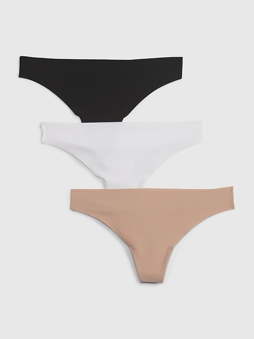 Image number 1 showing, No-Show Thong (3-Pack)