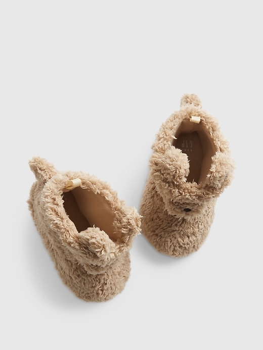 View large product image 1 of 1. Toddler Brannan Bear Slippers
