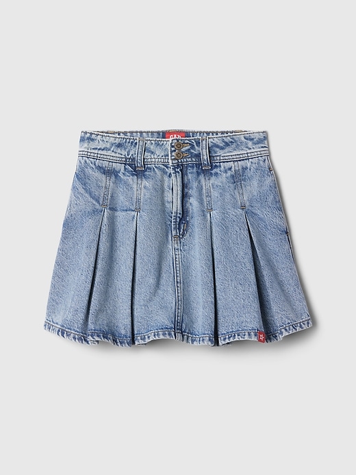 Image number 5 showing, Gap &#215 American Girl Kids Pleated Denim Skirt