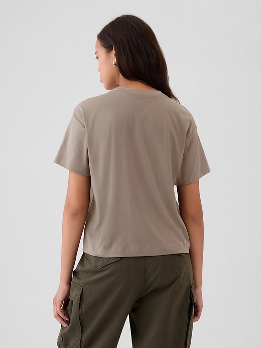 Image number 2 showing, Supima® Cotton Relaxed T-Shirt