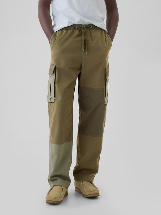 Image number 2 showing, Patchwork Cargo Pants