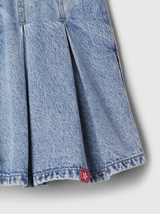 Image number 4 showing, Gap &#215 American Girl Kids Pleated Denim Skirt